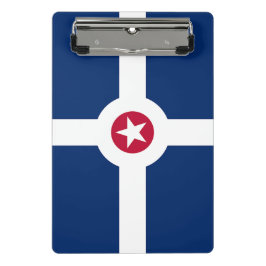 Mini Prancheta Miniprancheta com bandeira de Indianápolis, EUA
