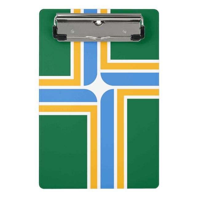 Mini Prancheta Miniprancheta com bandeira de Portland, EUA (Frente)