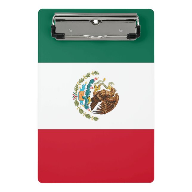 Mini Prancheta Miniprancheta com bandeira do México (Frente)