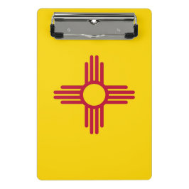 Mini Prancheta Miniprancheta com bandeira do Novo México, EUA