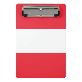 Mini Prancheta Miniprancheta com pavilhão da Áustria