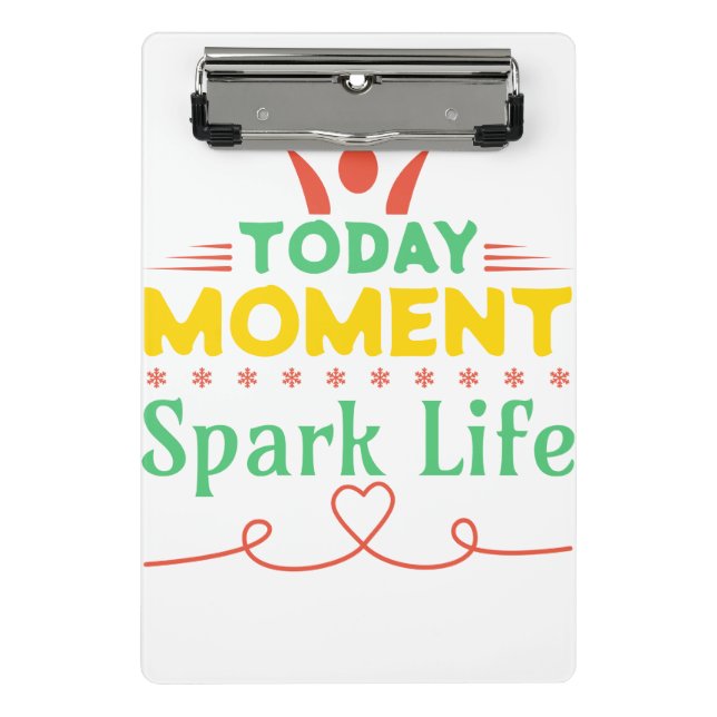 Mini Prancheta Momento Atual, Espete A Vida (Frente)