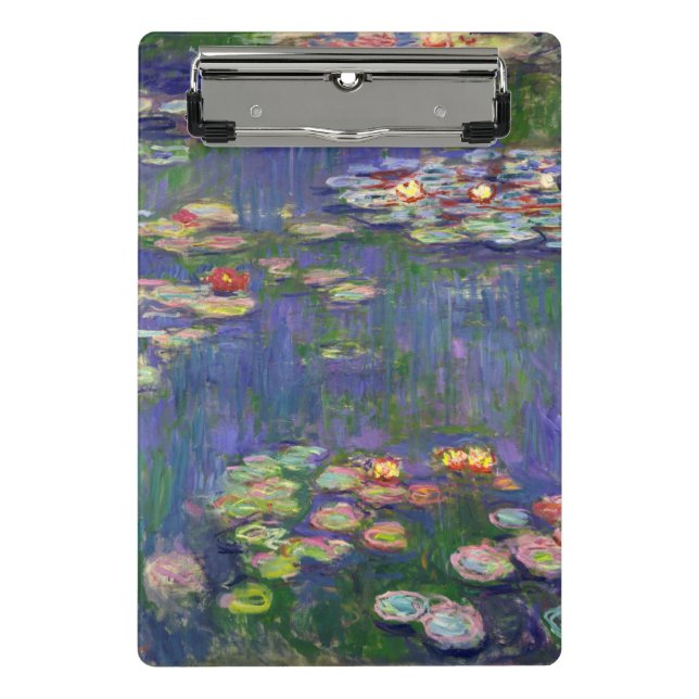 Mini Prancheta Monet Water Lily - Pintura de plataforma (Frente)