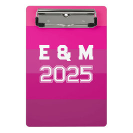 Mini Prancheta "Monograma personalizável e anos