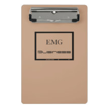 Na moda preto e rosa monograma personalizado