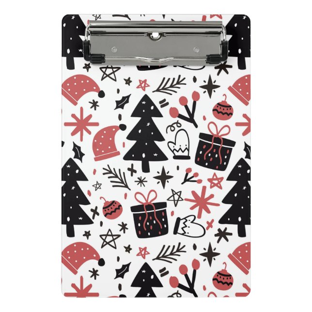 Mini Prancheta Natal elegante (Frente)