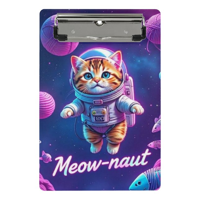 Mini Prancheta Naut-meow (Frente)