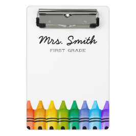 Mini Prancheta Nome do Professor Principal Personalizado