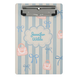 Mini Prancheta Nome Personalizado das Fitas de Coquete