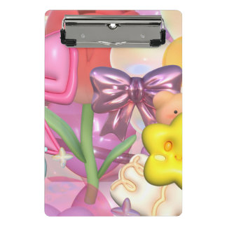 Mini Prancheta Notebook de fotos espiral