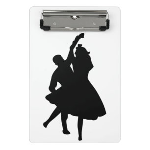 MINI PRANCHETA NOTEBOOK SILHOUETTE DANCERS