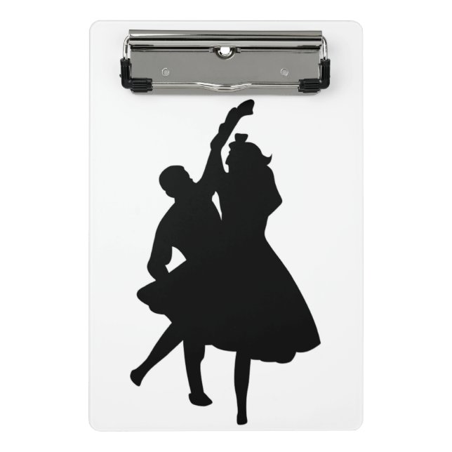 MINI PRANCHETA NOTEBOOK SILHOUETTE DANCERS (Frente)