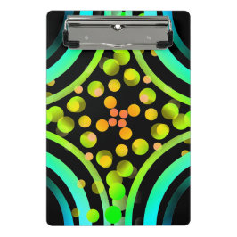 Mini Prancheta O arco-íris borbulha vívido bonito brilhante do