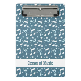 Mini Prancheta Ocean of Music patterned