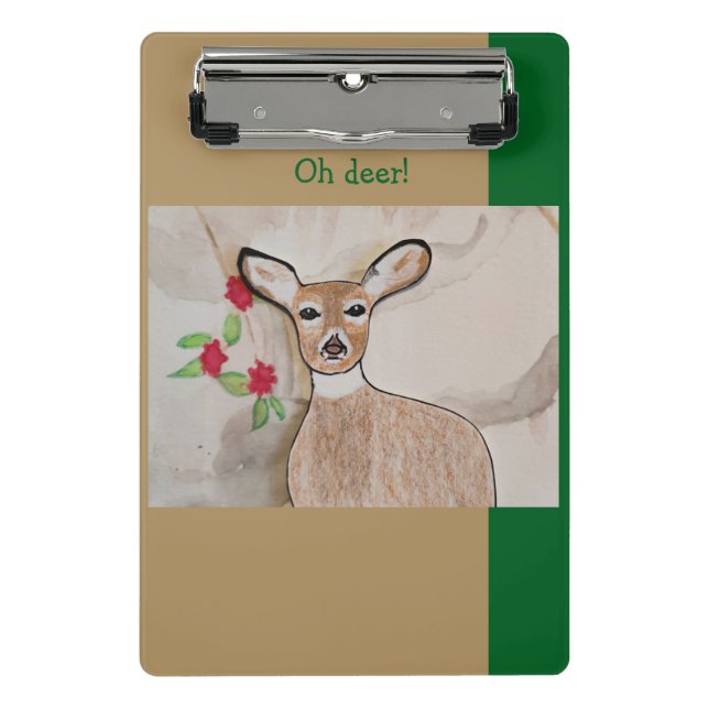 Mini Prancheta Oh Deer (Frente)