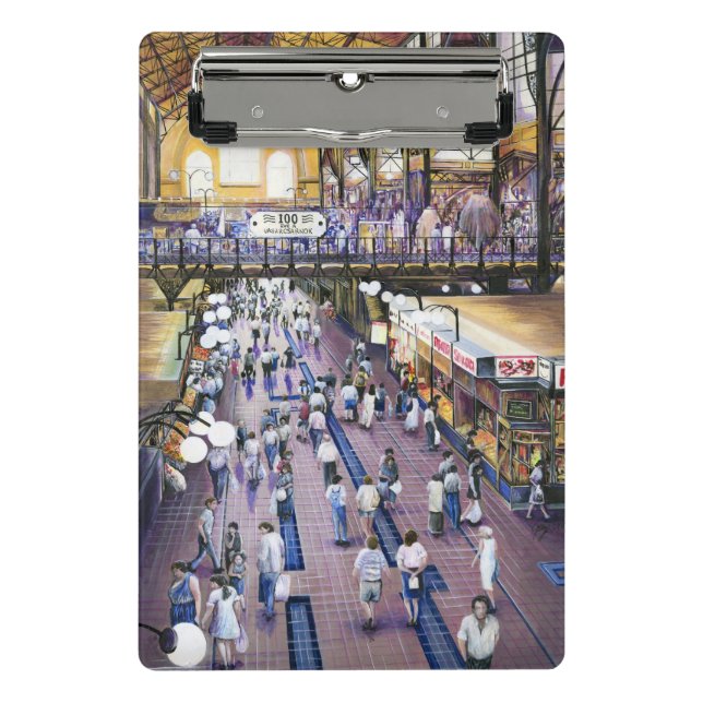 Mini Prancheta Onde está o guarda-chuva feminino?Budapeste (Frente)