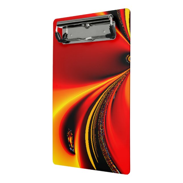 Mini Prancheta Orange Fury Fractal (Angulado2)