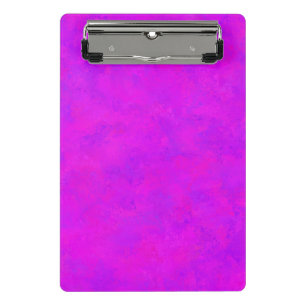 Mini Prancheta Padrão Abstrato Rosa Roxo