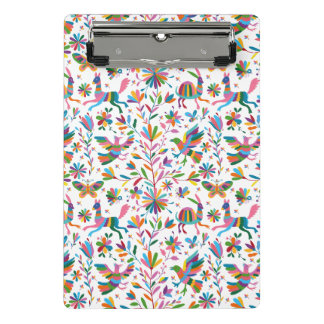 Mini Prancheta Padrão Brilhante do estilo Otomi mexicano