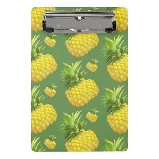 Mini Prancheta Padrão de abacaxi (Frente)