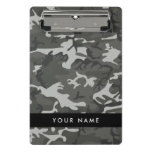 Padrão de Camuflagem Cinza, Seu nome, Personalizar
