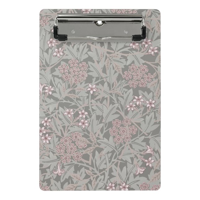 Mini Prancheta Padrão de Flor de Jasmim de William Morris (Frente)