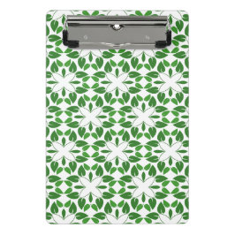 Mini Prancheta Padrão De Folha, Padrão De Folhas, Folhas Verdes