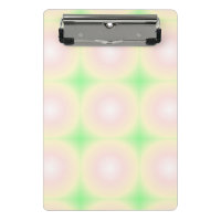 Padrão de Gradiente Óptico 3D Branco Rosa Verde Pá