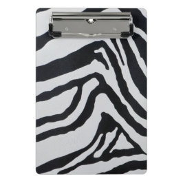 Mini Prancheta Padrão de listras de zebra
