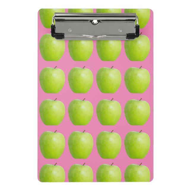 Mini Prancheta Padrão de Maçã Vegan para amante de Frutas Vegetar (Frente)