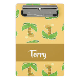 Mini Prancheta Padrão de palmeiras tropicais