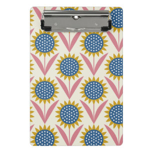 Mini Prancheta Padrão floral escente escandinavo,estilo retrô,cen