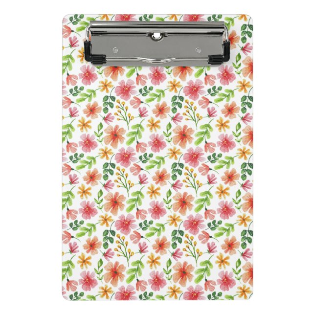Mini Prancheta Padrão Floral Flor-69677 (Frente)