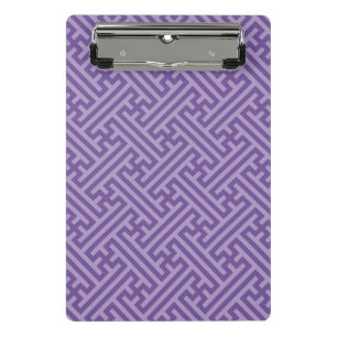 Mini Prancheta Padrão Sayagata, japonês, roxo e rosa