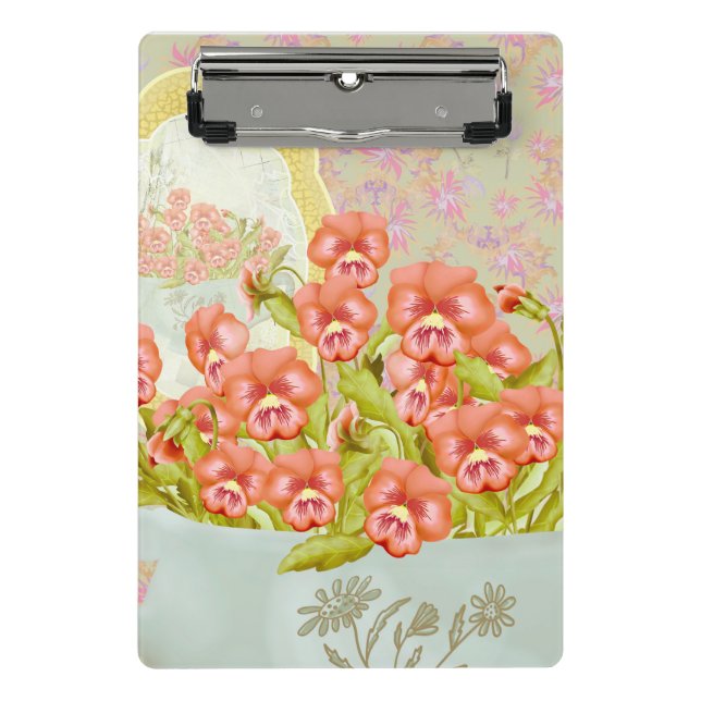 Mini Prancheta Pansias em uma tigela (Frente)