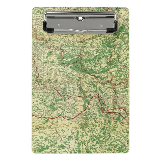 Mini Prancheta Parte dianteira ocidental do mapa (Frente)