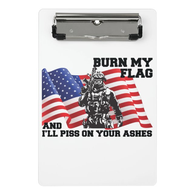 Mini Prancheta Patriota Americano (Frente)