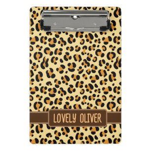 Mini Prancheta Pele-leopardo selvagem