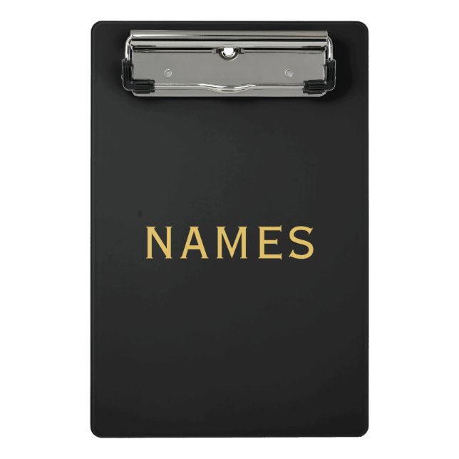 Mini Prancheta Personalizado Com Sobrenome ou Apelido Neles (Frente)