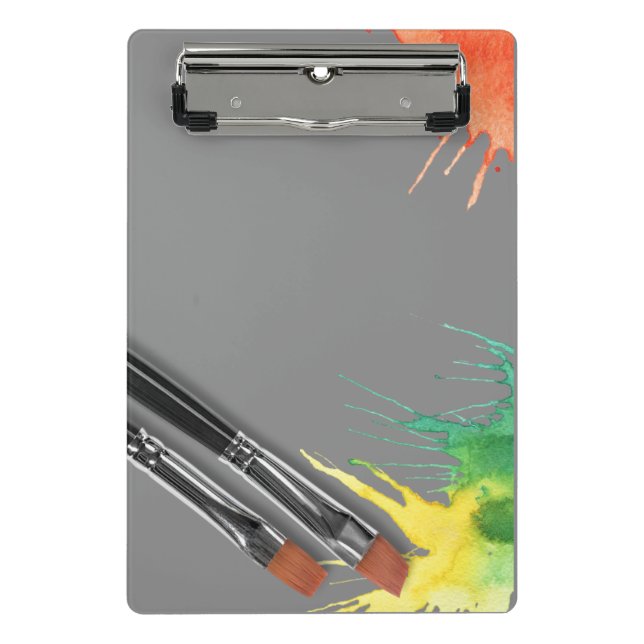 Mini Prancheta Personalizar empresa | Abastecimento de arte (Frente)