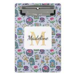 Mini Prancheta Personalized Beauty and the Beast Book Girl