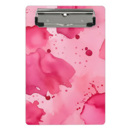 Mini Prancheta Pink on Pink Abstract 