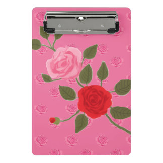 Mini Prancheta Pink roses