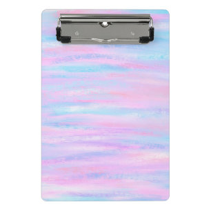 Mini Prancheta Pintas Pintadas Púrpura Rosa-Rosa-Turquesa