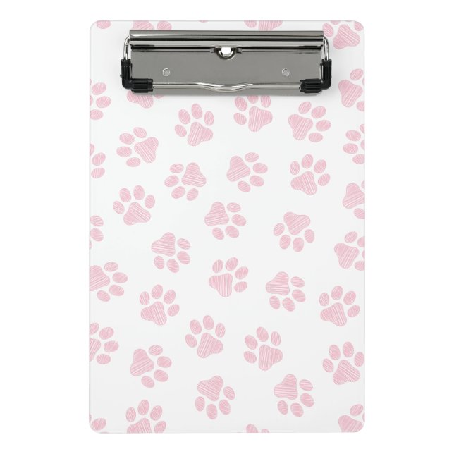 Mini Prancheta Porcas, Patas-Cachorros, Patas-Rosa-Bebês (Frente)