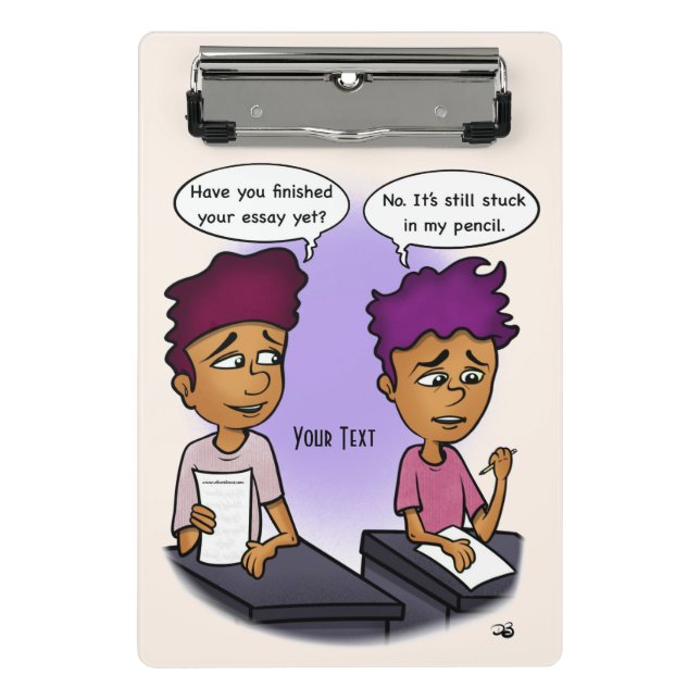 Mini Prancheta Preso no lápis (Frente)