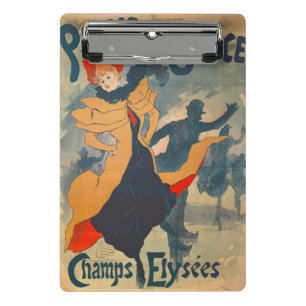 Mini Prancheta Propaganda de poster o Palais de Glace