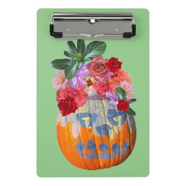 Mini Prancheta Pumpkin Floral (Frente)