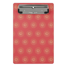 Mini Prancheta Pumpkin | Golden Zinnia Flower Medallions