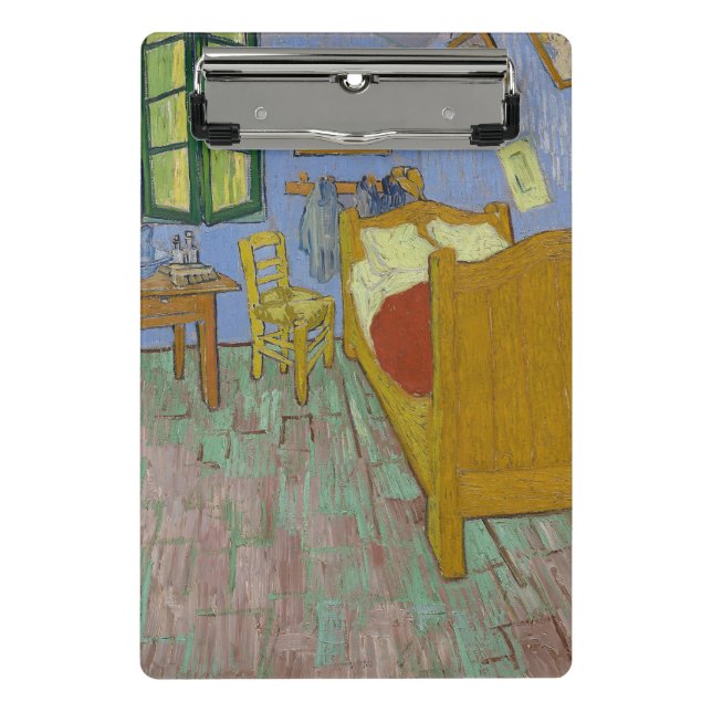Mini Prancheta Quadro do Quarto de Vincent Van Gogh (Frente)